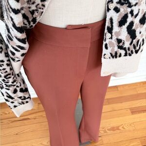 Halogen Rust Boot Cut Pants